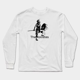 The Rolistes Podcast (Trojan B&W) T-Shirt Long Sleeve T-Shirt